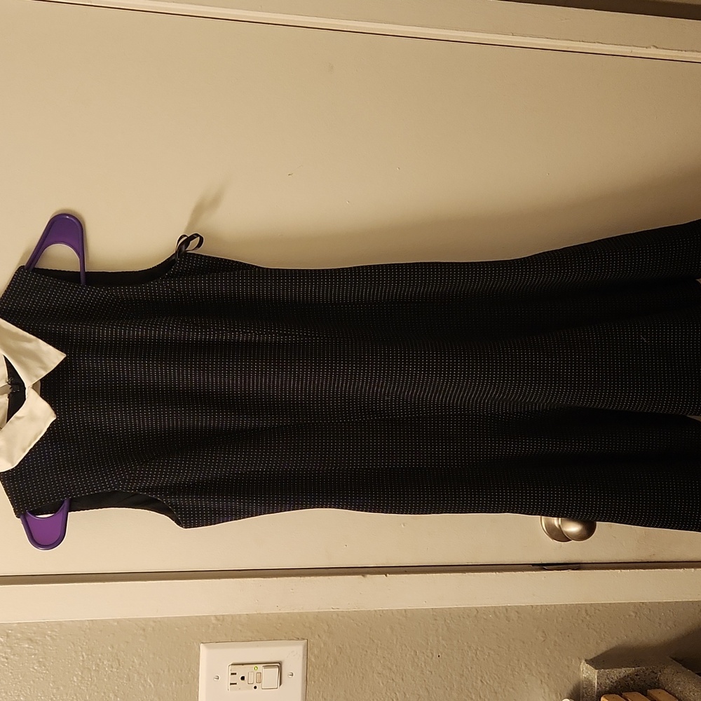 Ralph Lauren Dress Micro Dot Jacquard For Flare Size  2